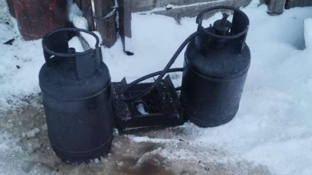 В Костанайской области сгорела баня, предотвращён взрыв