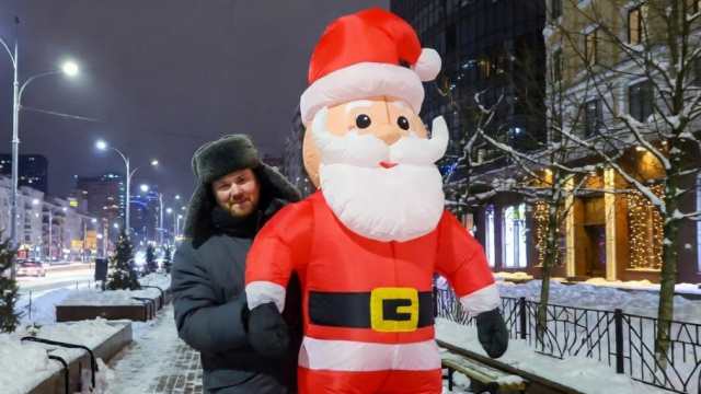 Мужчина похитил Деда Мороза ради новогоднего настроения