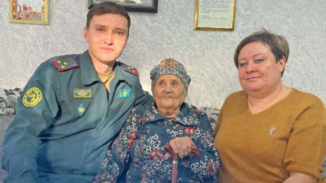 Фронтовой медсестре Анне Котовой исполнилось 102 года