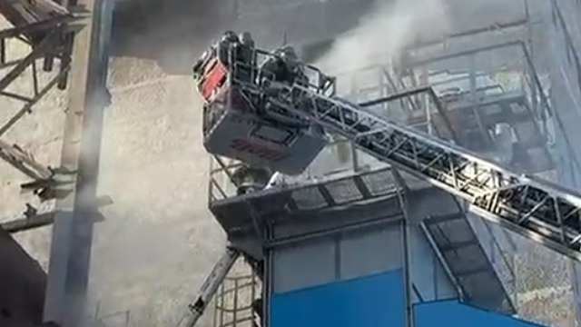 В Костанае горели семечки на элеваторе