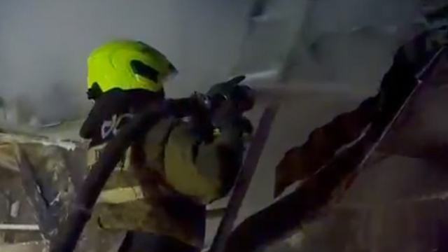 Банный комплекс сгорел под Костанаем