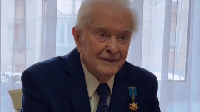 Ветеран войны Иван Гапич отметил 103-летие в Казахстане