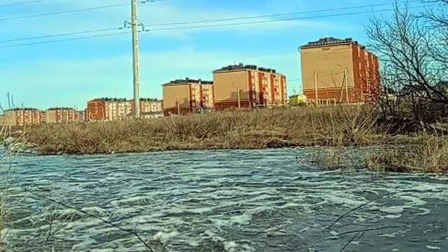 Талые воды подошли к окраинам Костаная