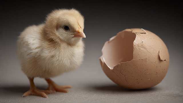 Цыплята вылупились из выброшенных на свалку яиц — видео