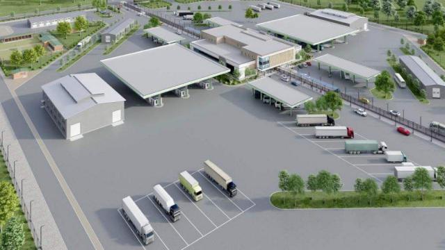 Сервисные зоны появятся на границе Казахстана