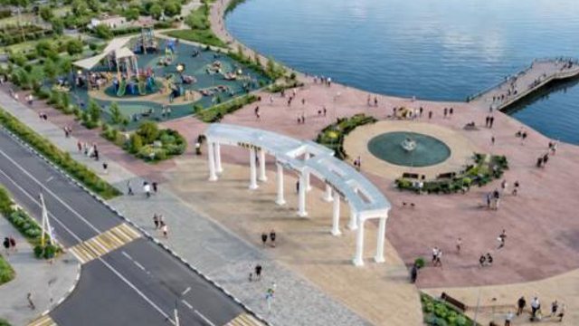 Костанайцы жалуются на запах хлора возле озера Тарелочка