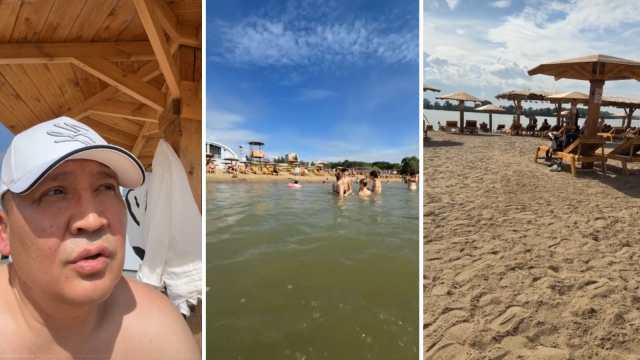 Аким залез в реку и вышел в прямой эфир из-за слухов о воде