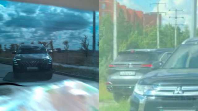 Водитель попался на езде по тротуару в Костанае