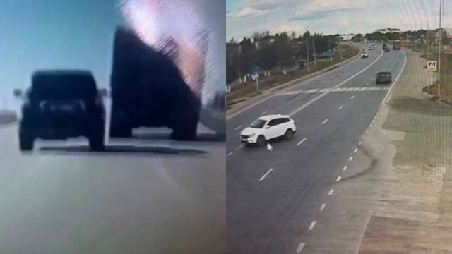 Водителей штрафуют за выезд на встречную полосу в Костанае