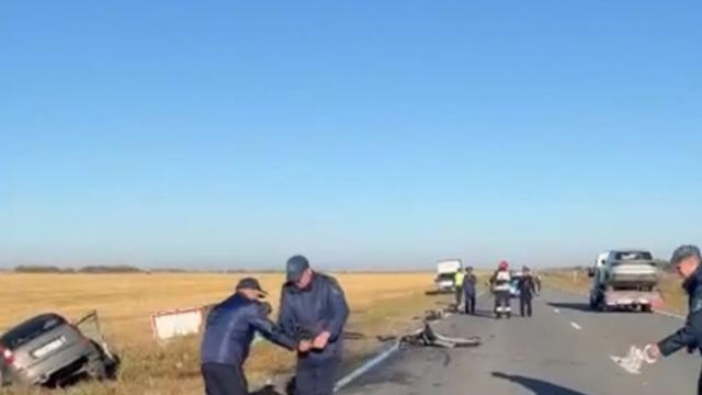 Автоледи погибла в ДТП на костанайской трассе